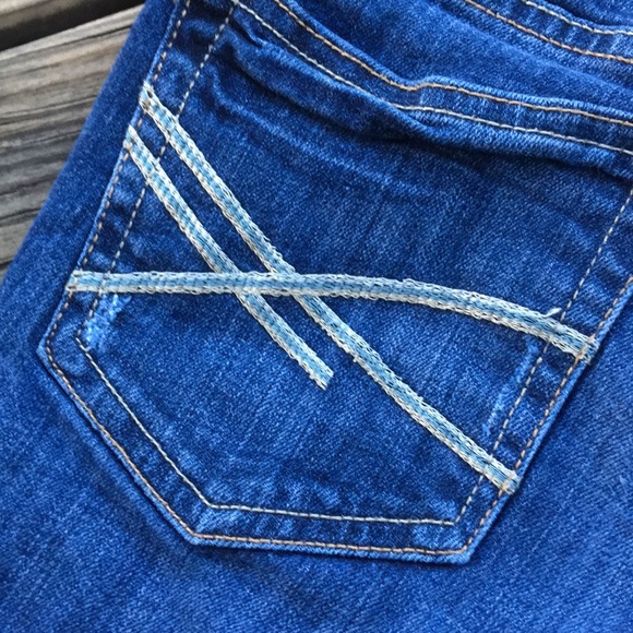 Aeropostale “Boyfriend “ Dark Denim Shorts Sz 0 - Picture 6 of 8